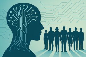 Artificial Intelligence in 2025 connecting to collective human society through digital networks
